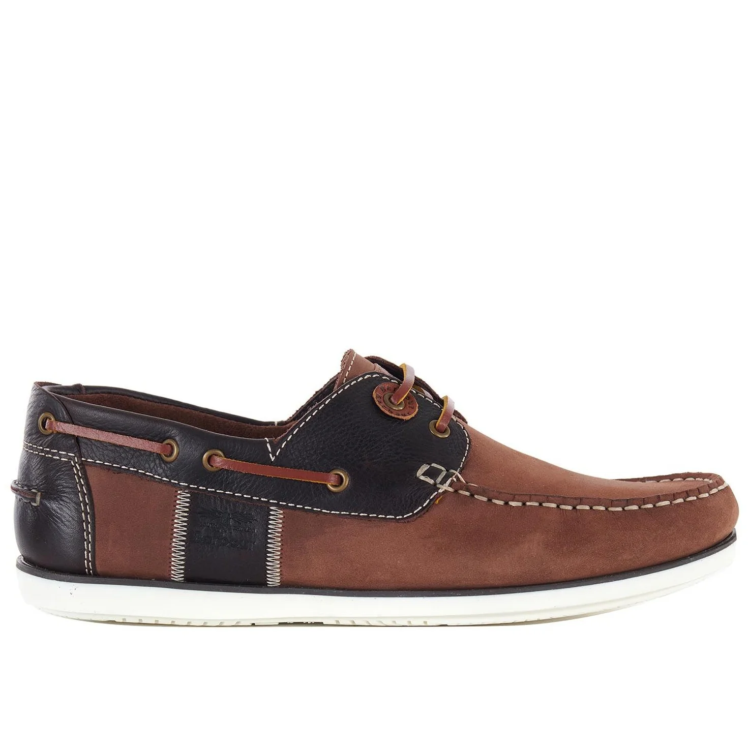 BARBOUR WAKE BOAT SHOES BRANDY - Image 4