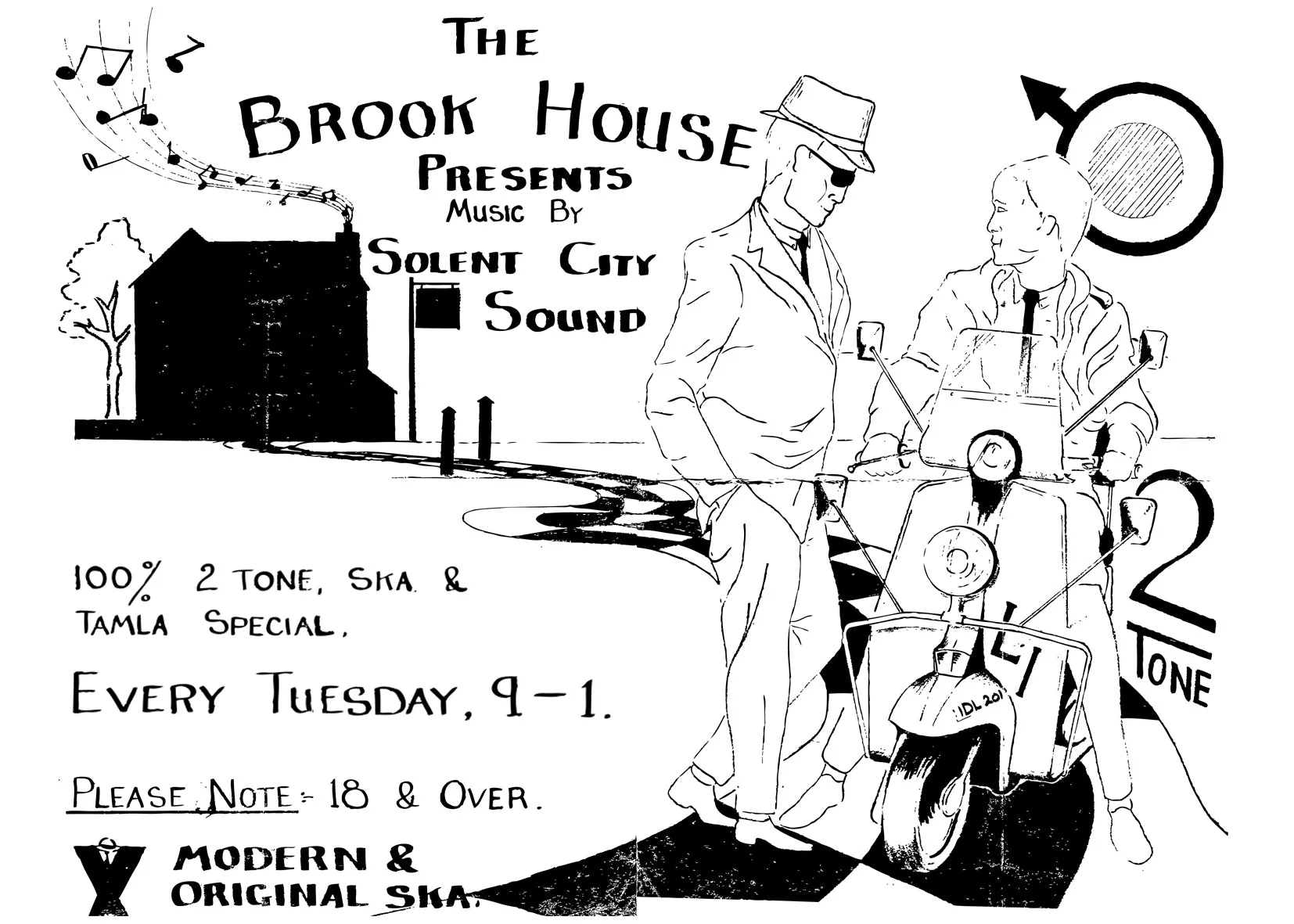 Brook House T shirt & cloth Patch - Image 3