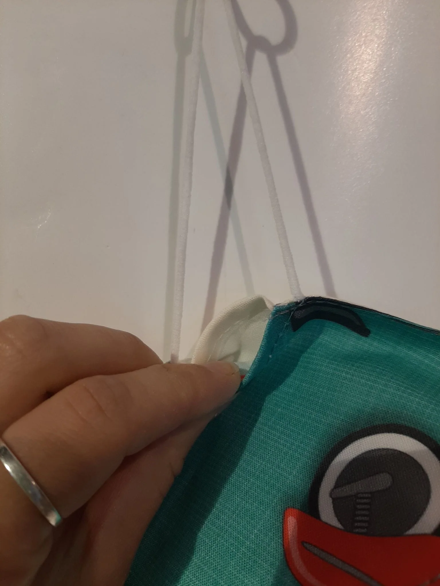 Premium Reusable Bold Scooter Print Double-Layer Face Mask with Built in Filter - Image 4