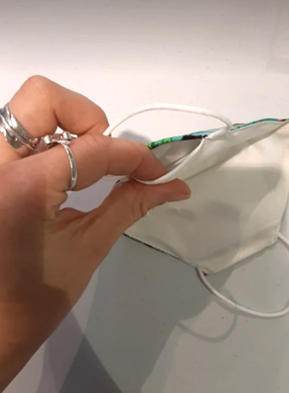 Premium Reusable Tropical Double-Layer Face Mask with Built in Filter - Image 4