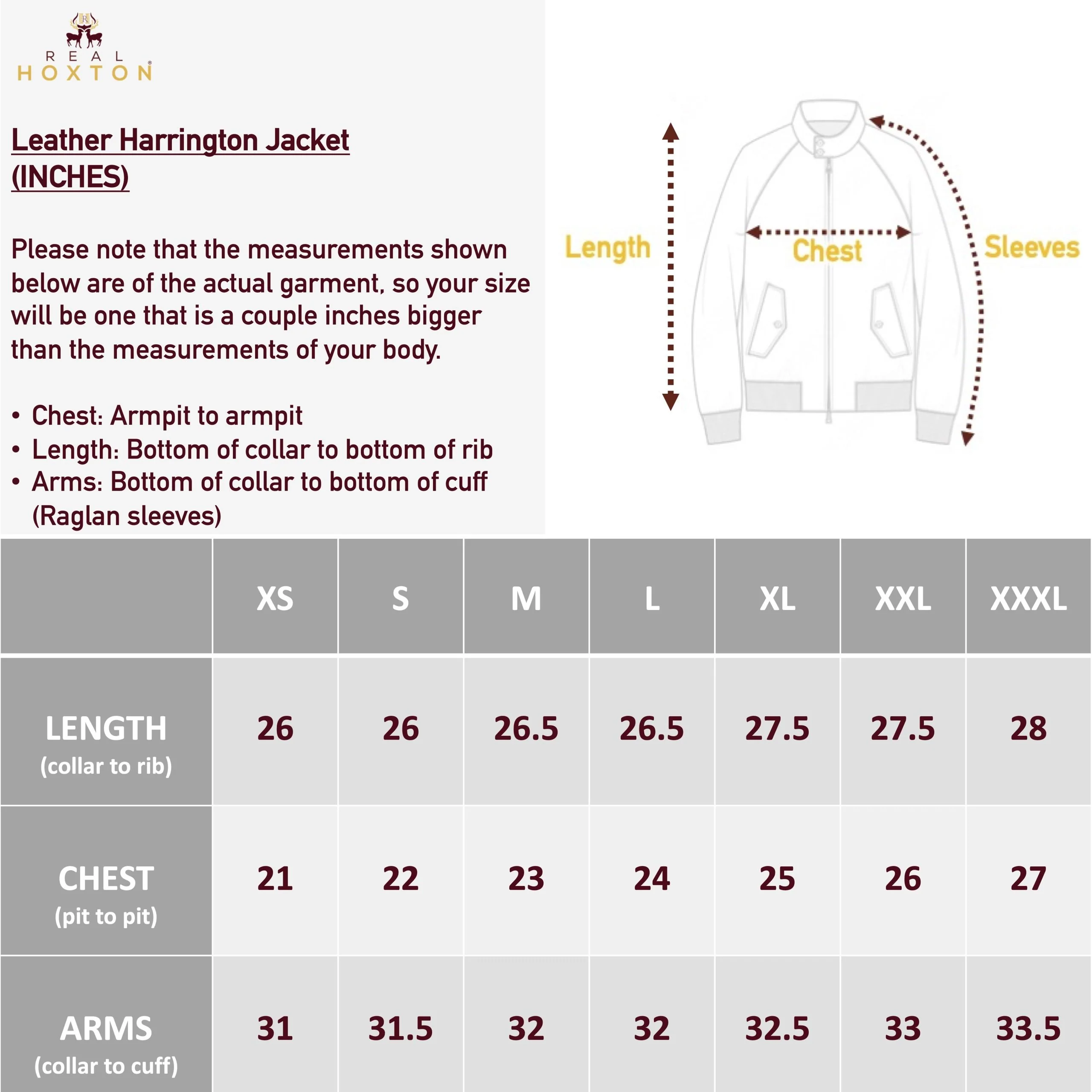 Real Hoxton Brown Leather Harrington - Image 8